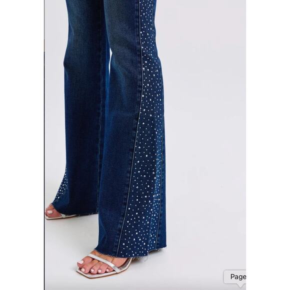 Judy Blue Rhinestone Jeans - Picture 3 of 6